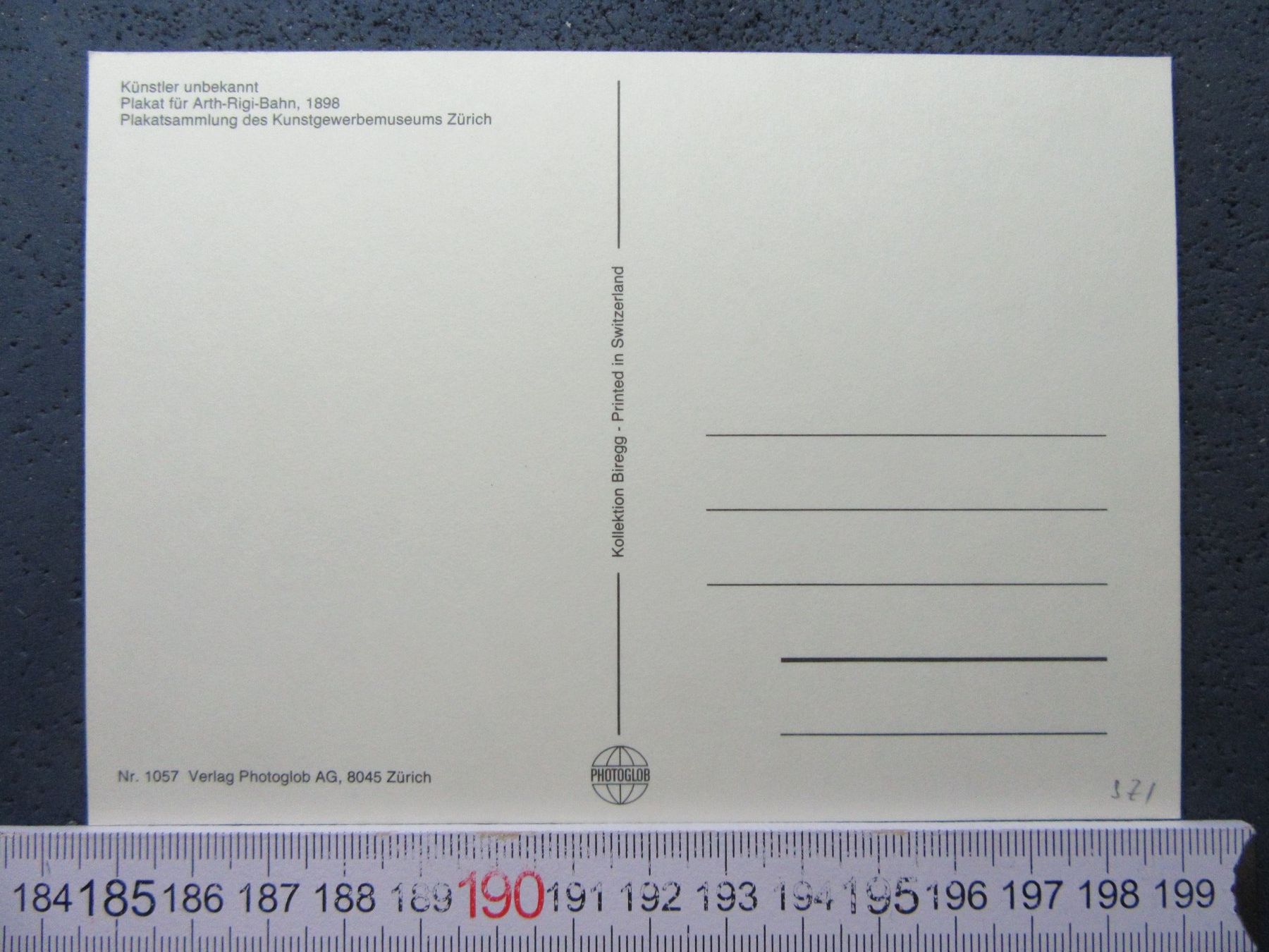 Cartoline postali: ARTH-RIGI-BAHN REPRO UM 1898 SZ AK – Usato da Ettingen venduto da Hausi4711 1