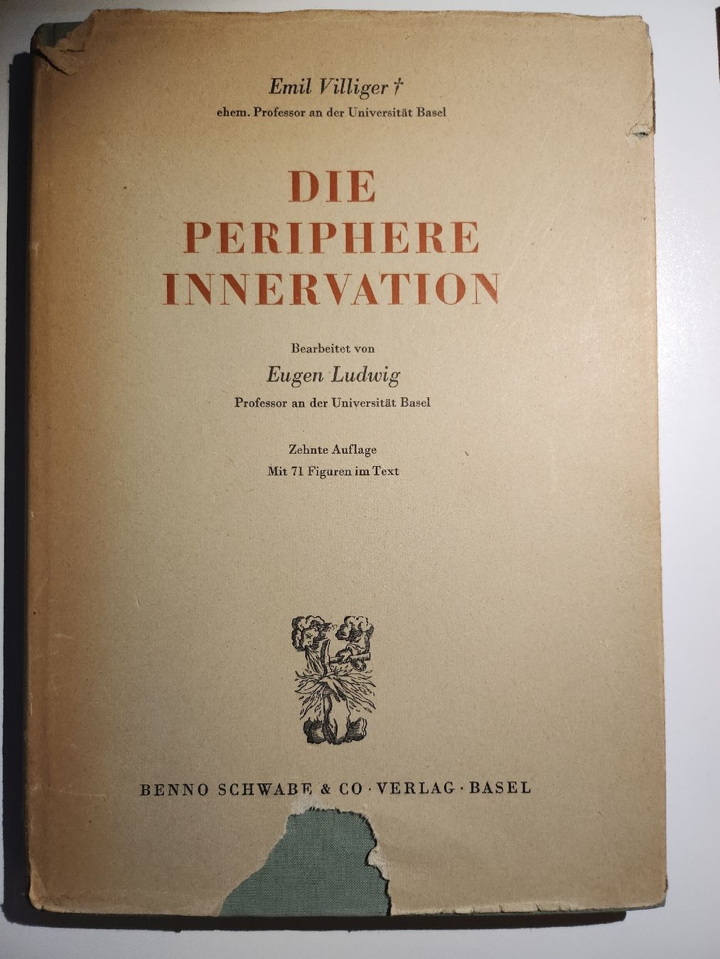 Libri: Villiger / Ludwig - Die Periphere Innervation – Usato da Dietikon venduto da Buchantiqdietikon