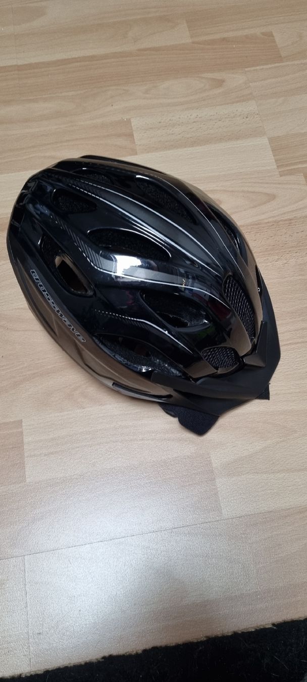 Crosswave Caschi: Crosswave Fahrradhelm, schwarz – Usato da Lostorf venduto da _Venus_ 1