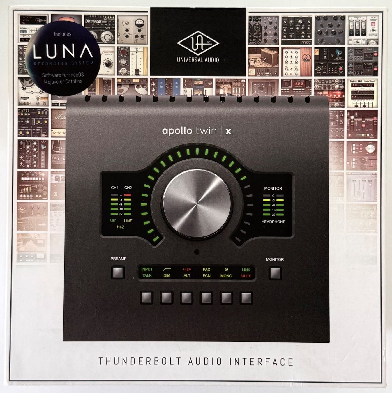 Universal Audio Attrezzatura per studi di registrazione: Apollo Twin X QUAD Core Universal Audio – Nuovo e nell'imballaggio originale da Lausanne venduto da ric_k28l 5