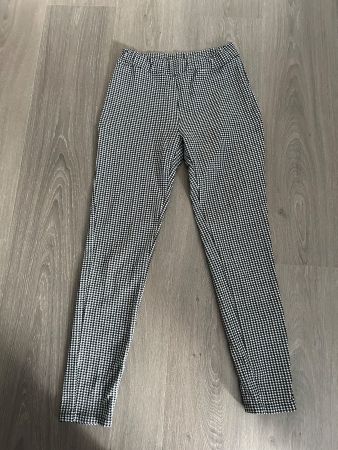 Damenhose mit Gummizug Gr. S karriert