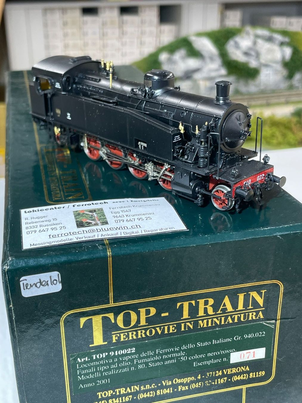 Modellini di ferrovie: Top Train, FS 940 022 – Nuovo (secondo la descrizione) da Krummenau venduto da ferrotech 2