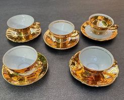 6 Sammler Porzellantassen