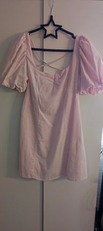 Sommerkleid Rosa + Schwarz