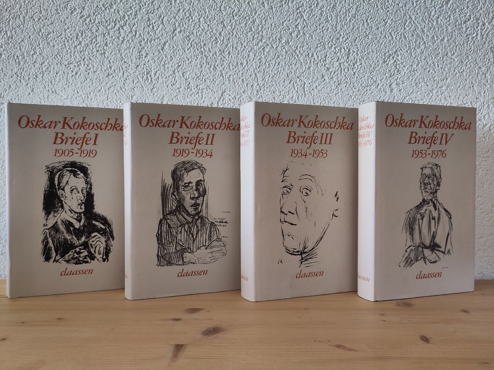 Libri: Oskar Kokoschka "Briefe", vier Bänder – Usato da Neuchâtel venduto da div_5c6j