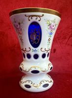 antike böhmische Übergangs/ Vase 14.5cm ✨Top Zustand!