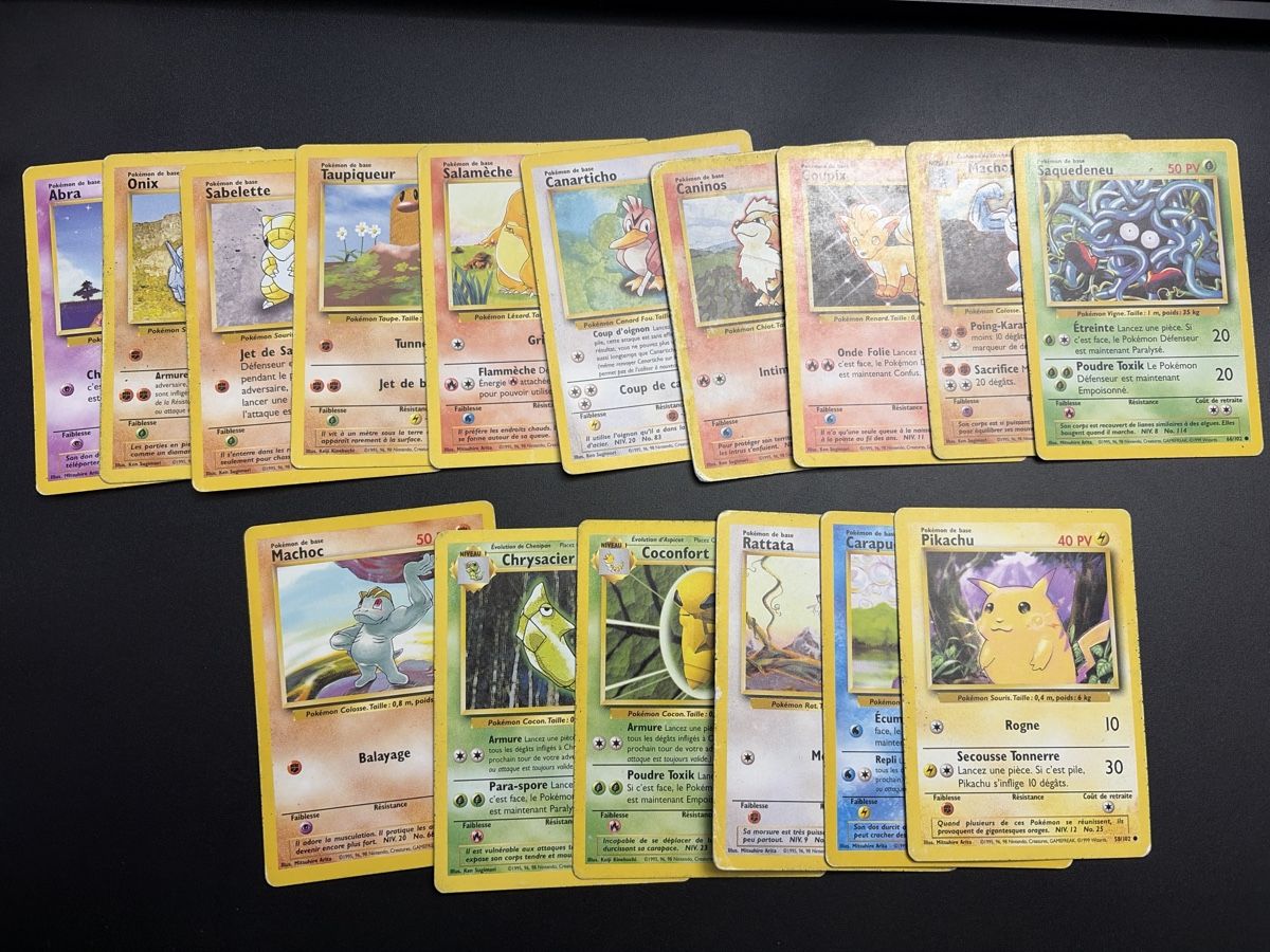Pokémon Carte collezionabili: 16 Pokémon Set Base Cards – Usato da Bioggio venduto da Iannu