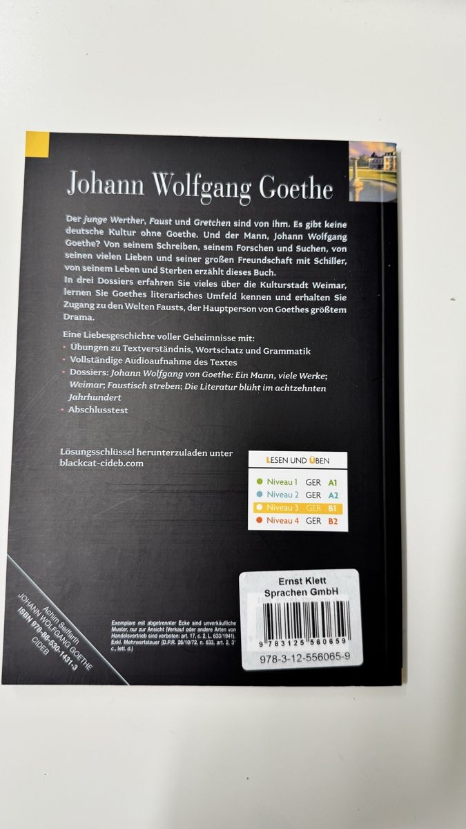 Libri: Goethe B1 German Reader – Nuovo (secondo la descrizione) da Oberägeri venduto da rsi_h6fc 1