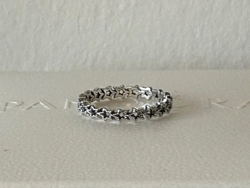 Original Pandora Ring mit Sternen (NP CHF 45.00) (Neu (gemäss ...