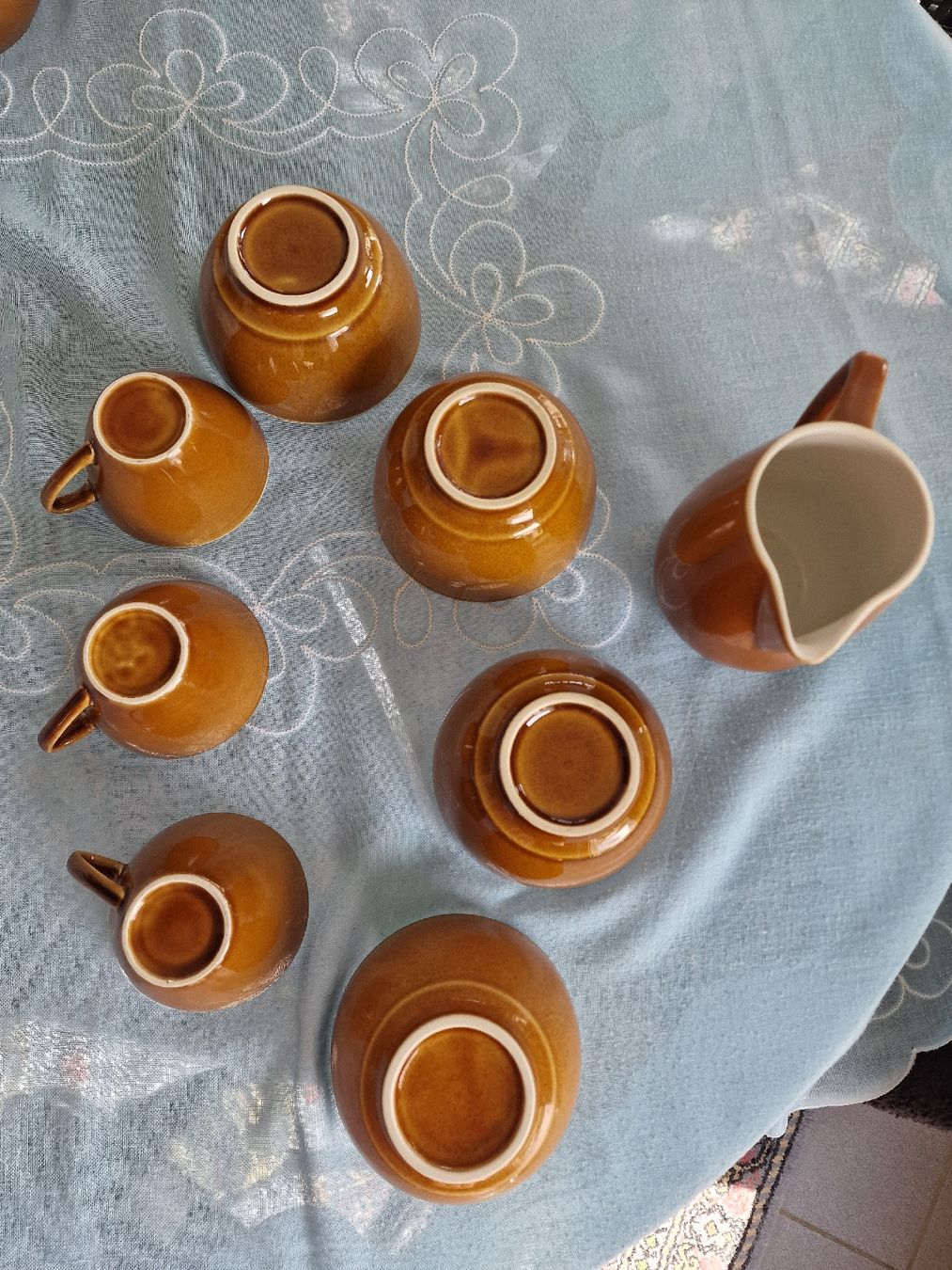 Rössler Set di piatti: lot rössler 4bol.3tasses.pot 0.65L – Usato da versoix venduto da 928