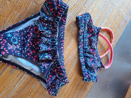 Mädchen Bikini, Grösse 128