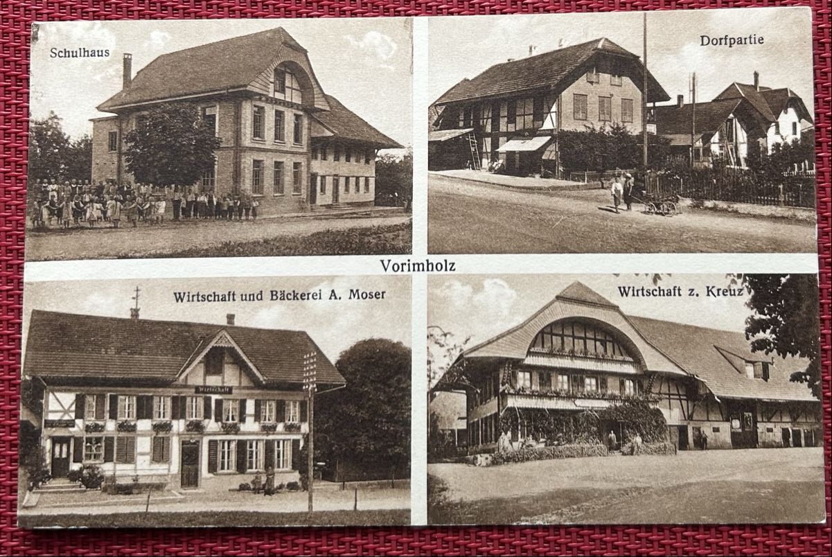 Cartoline postali: AK Vorimholz 4-Bildrig  – Usato da Horw venduto da Tellbub
