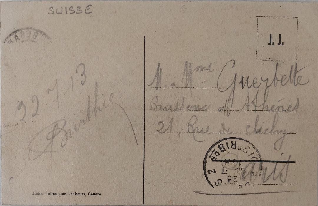 Cartoline postali: LA  CHAUX-DE-FONDS   -  Vue générale – Usato da Delémont venduto da Domdom1 1