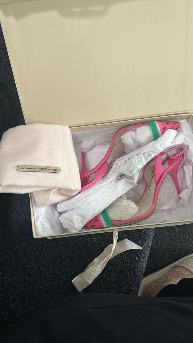 Scarpe da donna: Sophia Webster Watermelon Heels! – Nuovo (secondo la descrizione) da Murgenthal venduto da mar_q2yf