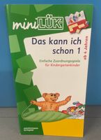 MiniLük Heft Das kann ich schon 1- Kindergarten ab 4 Jahren