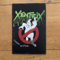 Blechschild 20x30cm XENTRIX Ghostbusters Thrash Metal Retro