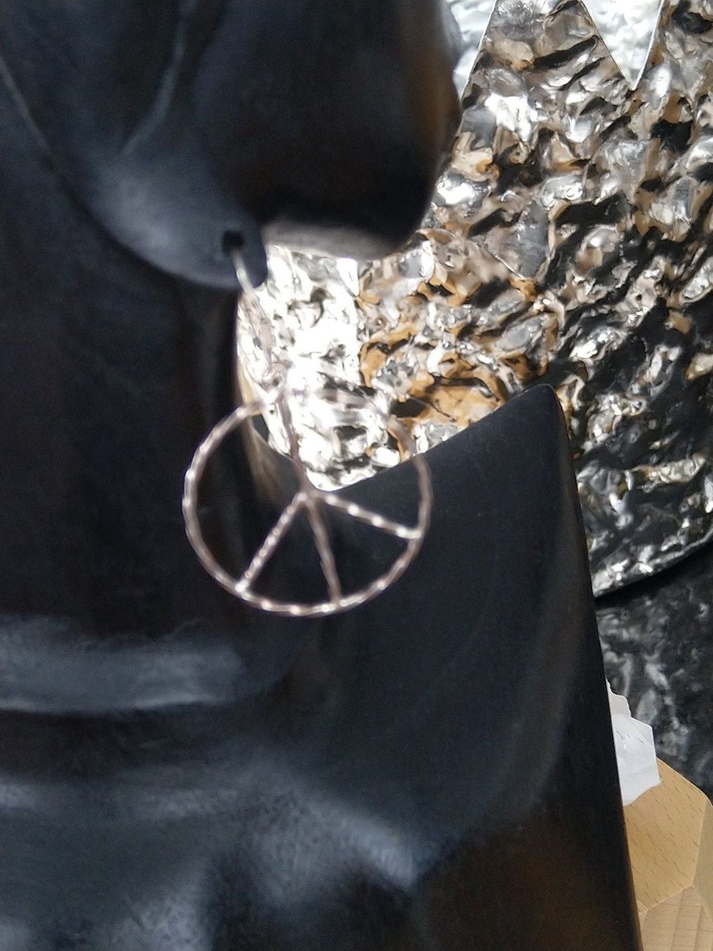 Orecchini pendenti & Orecchini a lobo: PEACE  OHRRINGE IN 925 SILBER – Usato da Romanshorn venduto da BoutiqueA 4