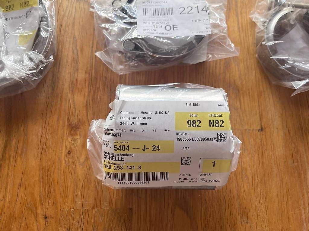 Tutti pezzi di ricambio auto: Original VW Golf DPF Auspuffteile Neu & Originalverpackt  – Usato da Mauren venduto da lotus_46 3
