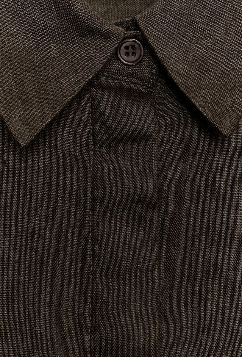 Chemisiers: 100% linen shirt Gr. L – Neuf avec emballage d'origine à Veyras par ValClasse 3