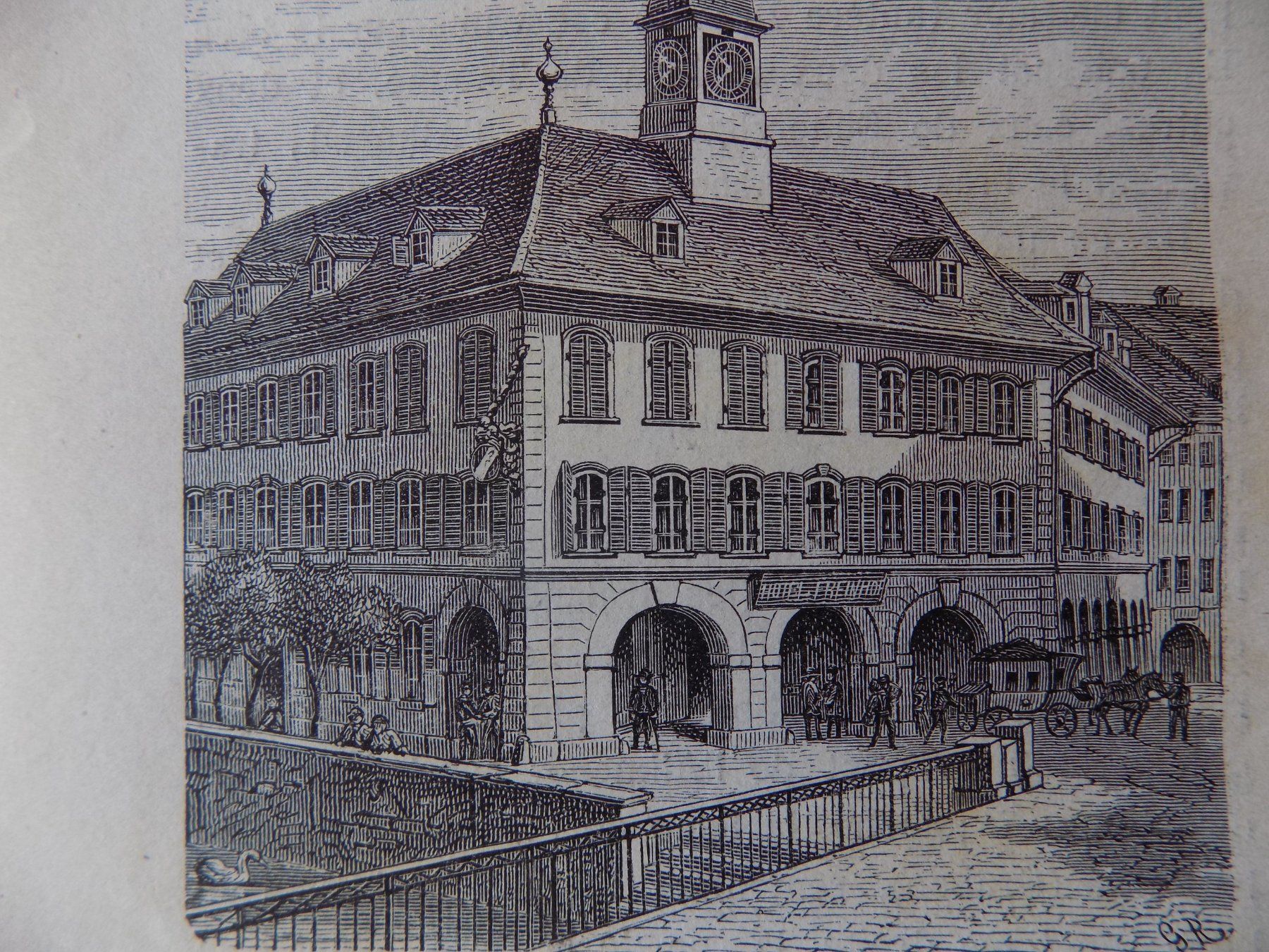 Gravures: Hotel Freienhof Thun – D'occasion à Risch par Antikfee 4