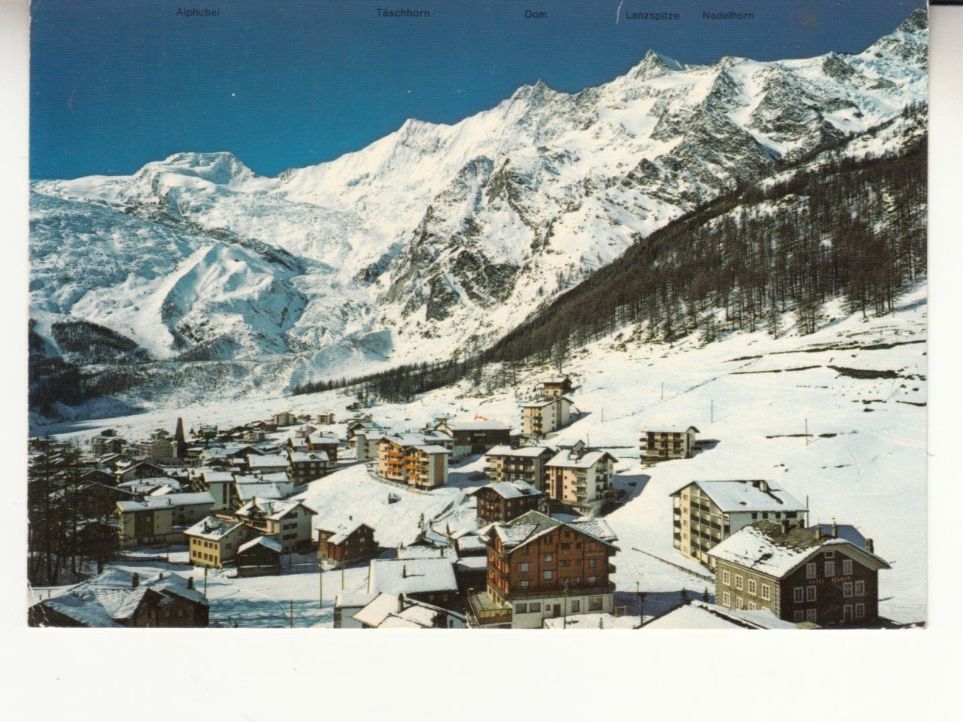 Cartes postales: Saas Fee ca. 1970 – D'occasion à Bürglen TG par StampGraf