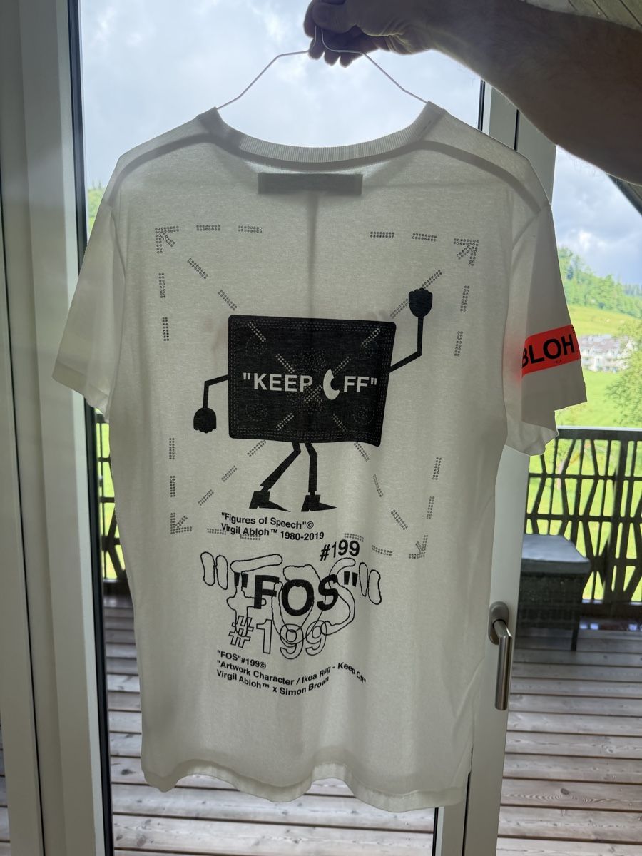 Off-White T-shirt: Off-White T-Shirt, Virgil Abloh, Grösse L – Nuovo (secondo la descrizione) da Zürich venduto da gilbert_co 1