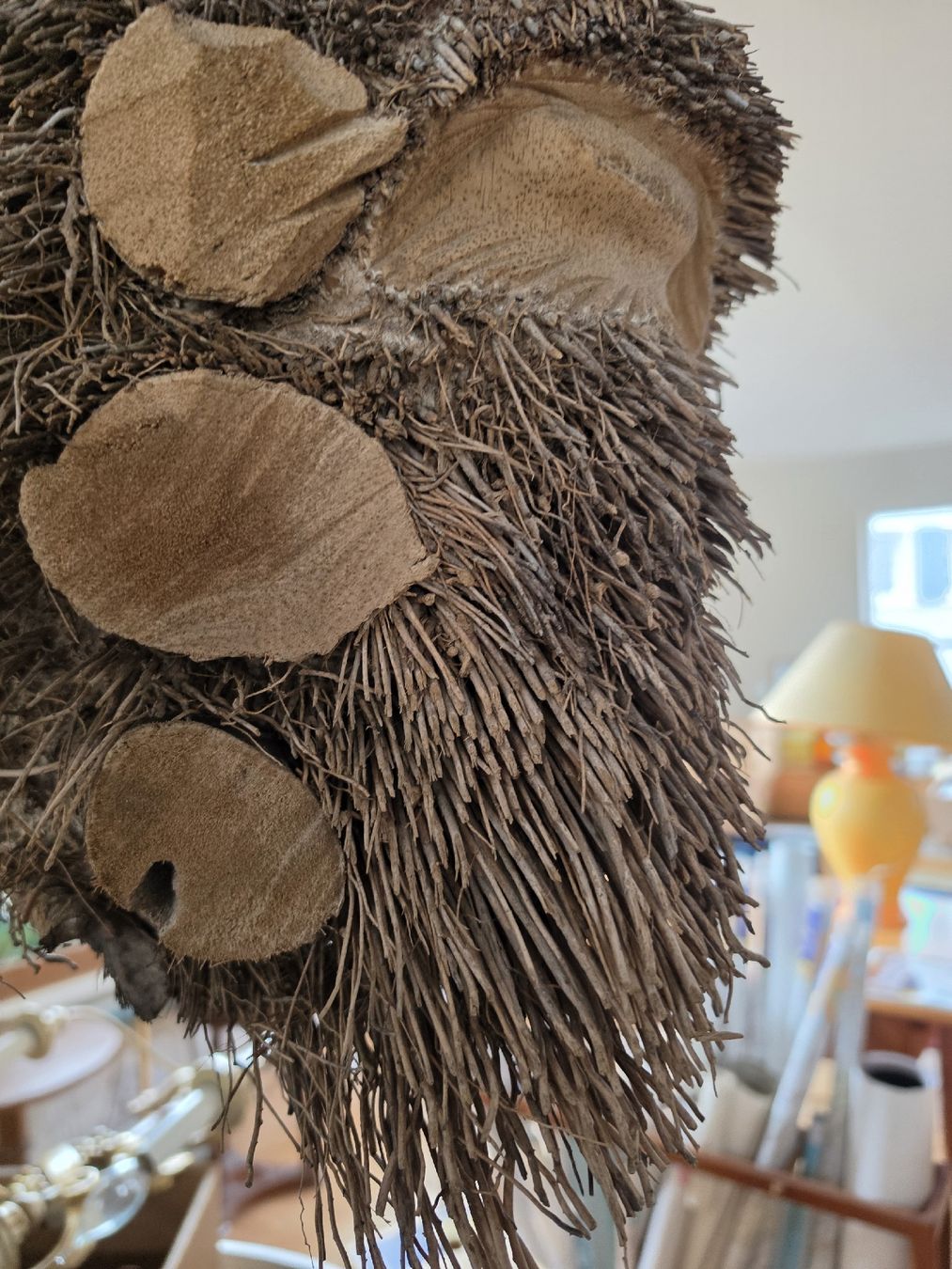 Skulpturen & Statuen: Holzskulptur "Kopf mit Bart" - Einzigartiges Unikat! – Gebraucht aus Mettlen von elios0888 6