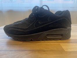 Nike Air Max 90 Sneaker, Herren, Gr. 43 schwarz Wildleder