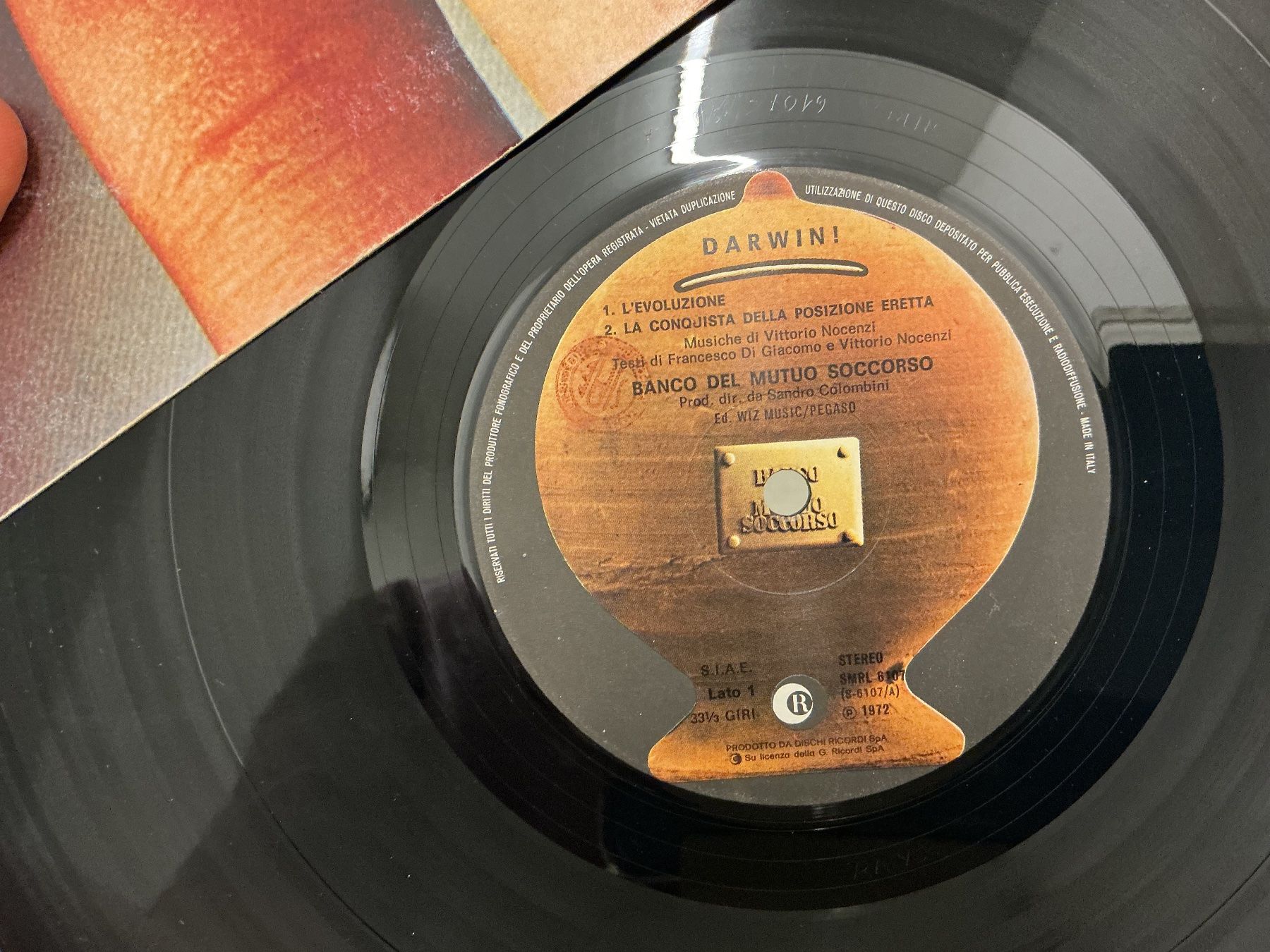 Dischi in vinile: Banco del Mutuo Soccorso LP - Darwin – Usato da Winterthur venduto da Tumko-Vinyl 2