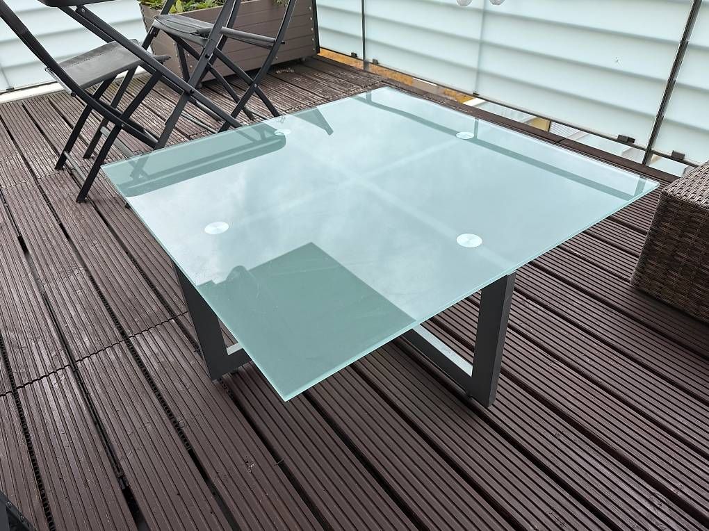 Tavoli: Satztisch im Glas/metal – Usato da Pratteln venduto da Per_PA 2