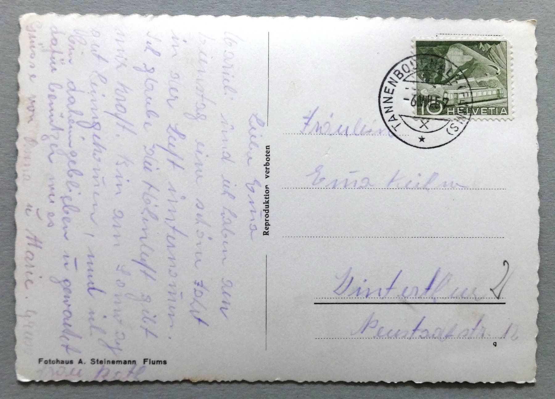 Cartes postales: Flumserbergbahn – D'occasion à Fétigny par Billy2miny 1