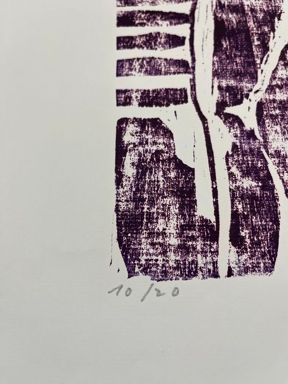 Xilografie: CHARLES TRÜEB HOLZSCHNITT SIGNIERT NUMMERIERT – Usato da Gersau venduto da kunst-online 4