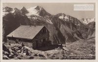 AK 1934 Windgällenhütte. Oberalpstock