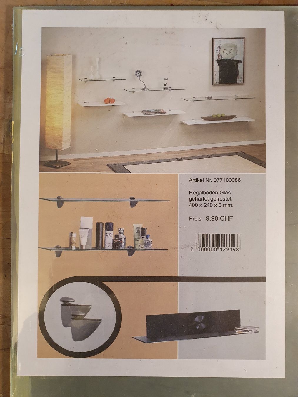 Regale: Glastablar – Gebraucht aus Zürich von loosebone 1