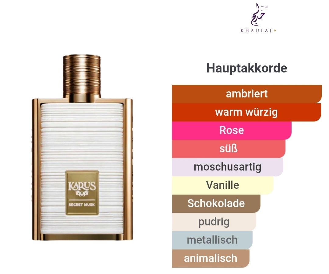 Profumi & Eau de Toilette: KHADLAJ Karus Secret Musk 100ml – Nuovo (secondo la descrizione) da Winterthur venduto da Je. 3