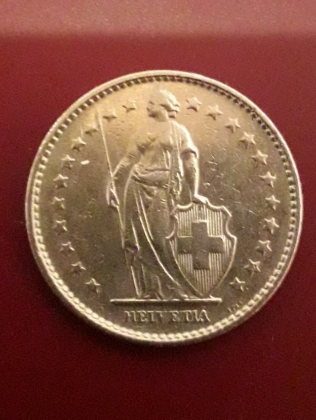 Alle Münzen: Schweizer Münze 2.-- 1968 – Gebraucht aus Winistorf von acreativ2 1