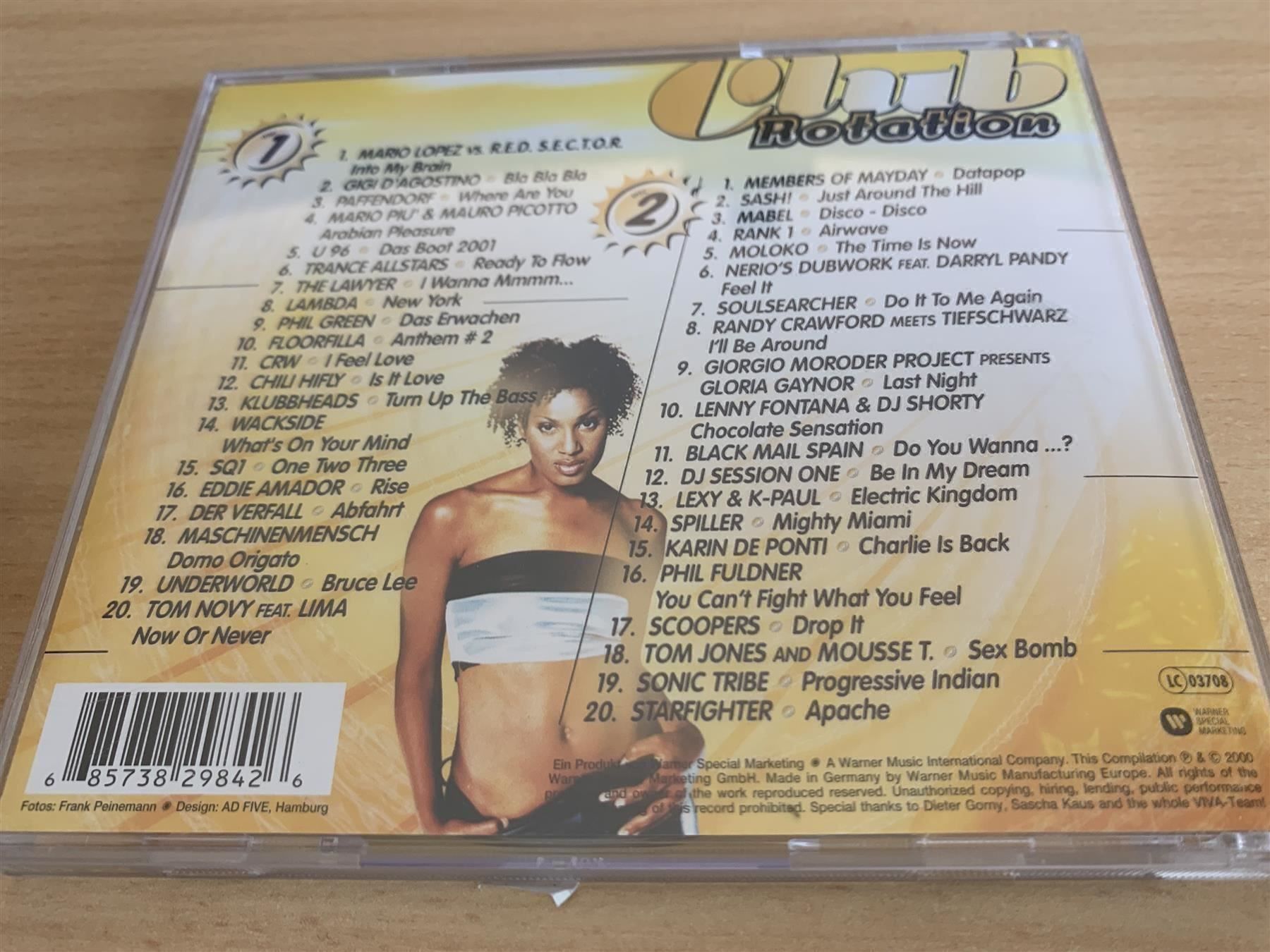 CD: Club Rotation Vol. 10 - 2 CD – Usato da Rikon im Tösstal venduto da Alpenmutz 1
