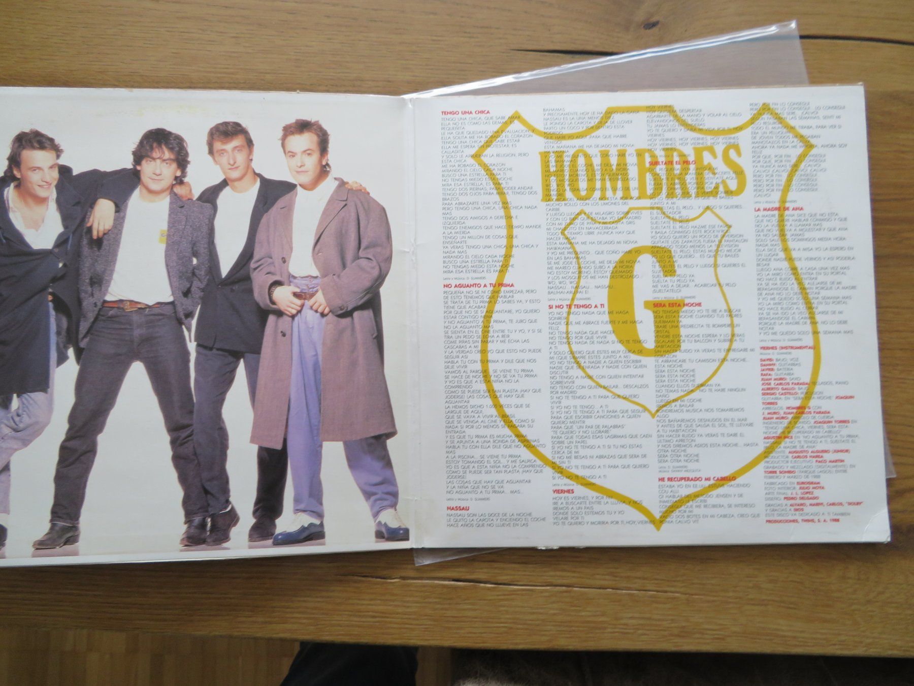 Dischi in vinile: HOMBRES G LP AGITAR ANTES DE USAR – Nuovo (secondo la descrizione) da Zürich venduto da max_cp5f 1