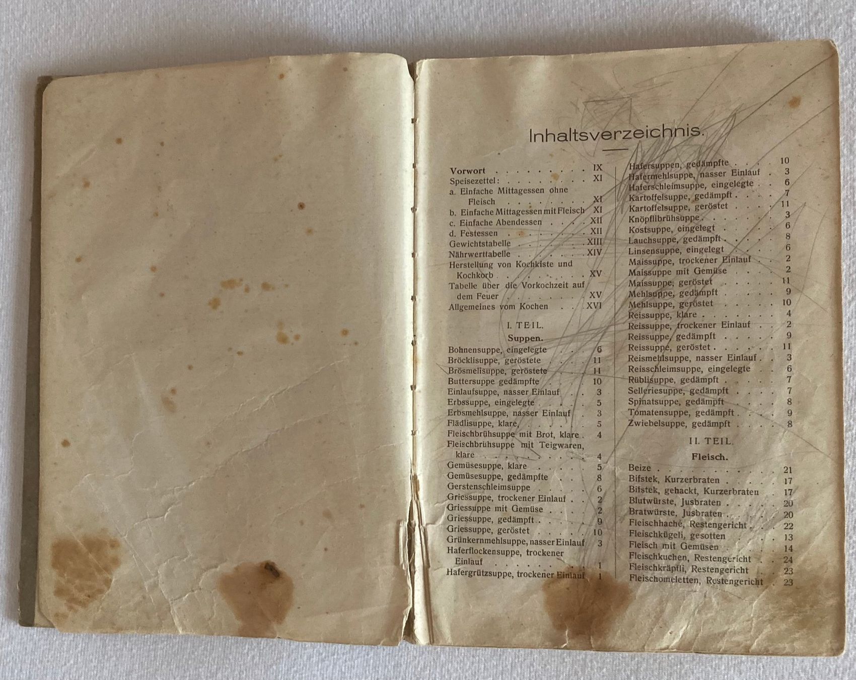Bücher: Kochbüchlein antik 1927 – Gebraucht aus Liebefeld von Rhy19 3