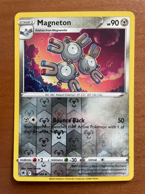 Pokémon Carte collezionabili: Pokemon Magneton Reverse (Versand gratis) – Nuovo (secondo la descrizione) da Chur venduto da Angerson