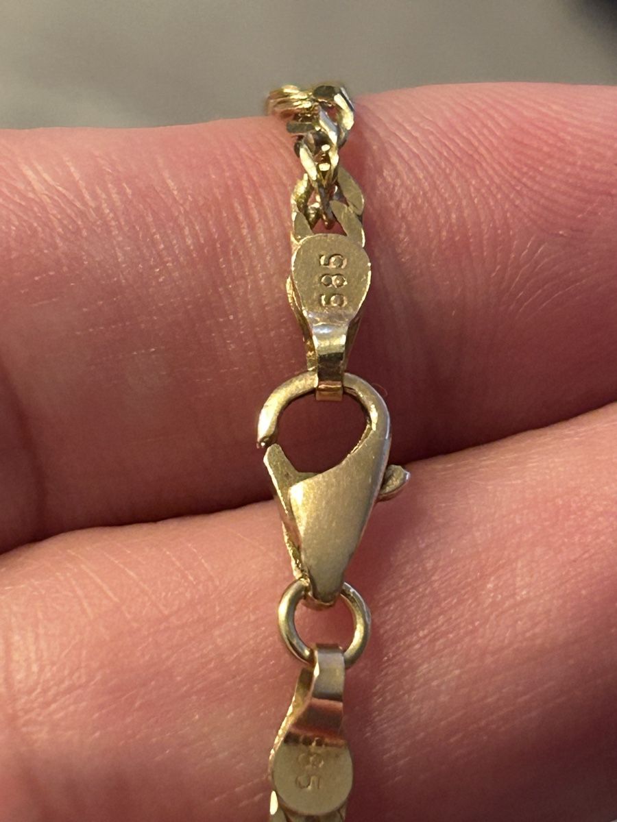 Catenine: Gold Kette mit Anhänger – Usato da Basel venduto da David_2019 4