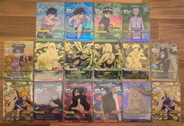 Naruto Mythos Cartes alt + Case Team Decks scellée Anglais