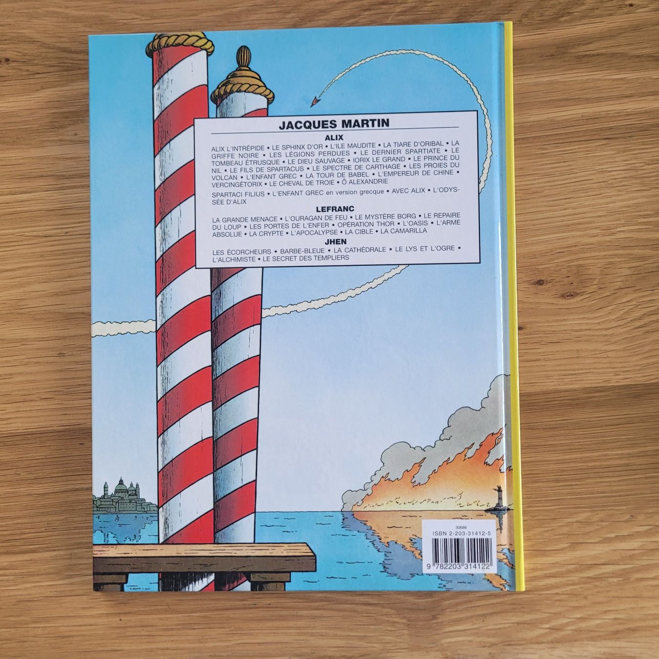 Fumetti: BD EO Cotée Lefranc 12. La Camarilla – Usato da Biel/Bienne venduto da Destockweb 4