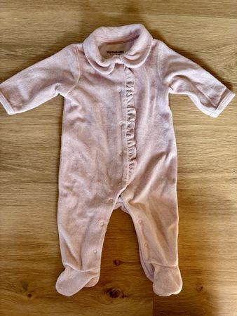 Baby Strampler Vertbaudet rosa Gr. 60