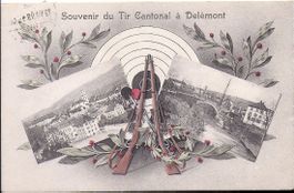 DELEMONT, souvenir du tir cantonale de 1909