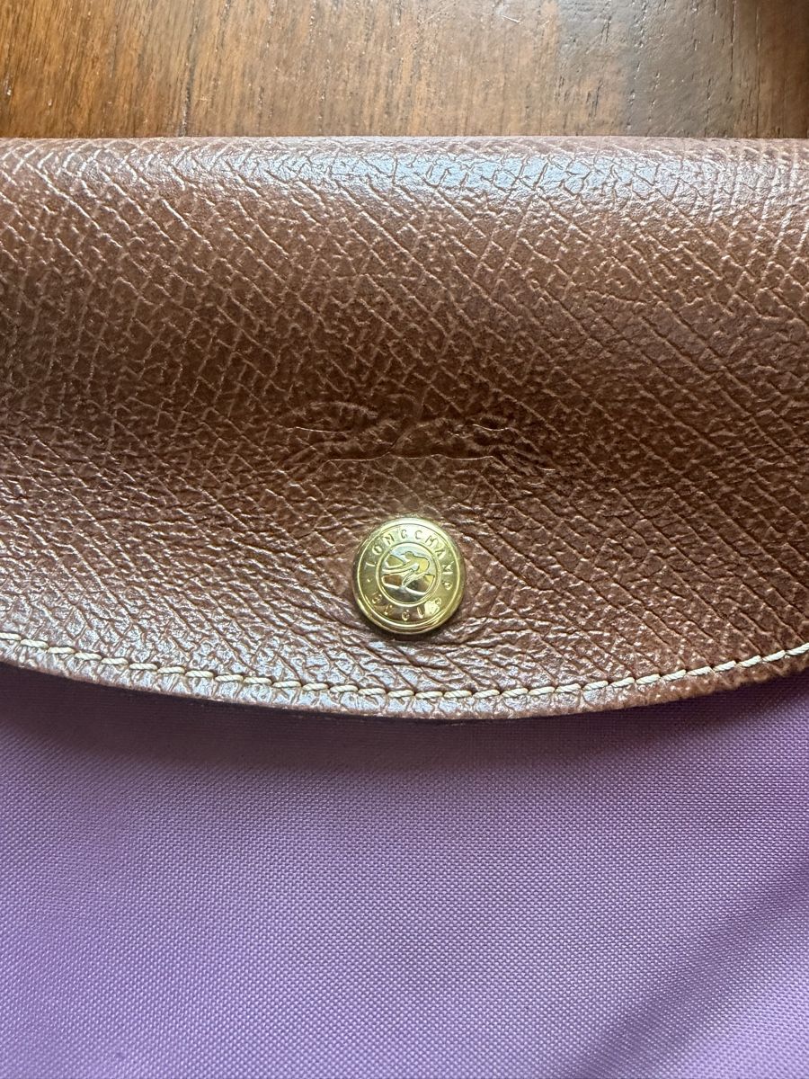 Longchamp Borse da donna: Sac cabas Longchamp violet état correct – Usato da Baulmes venduto da Mode.tm.shop 4
