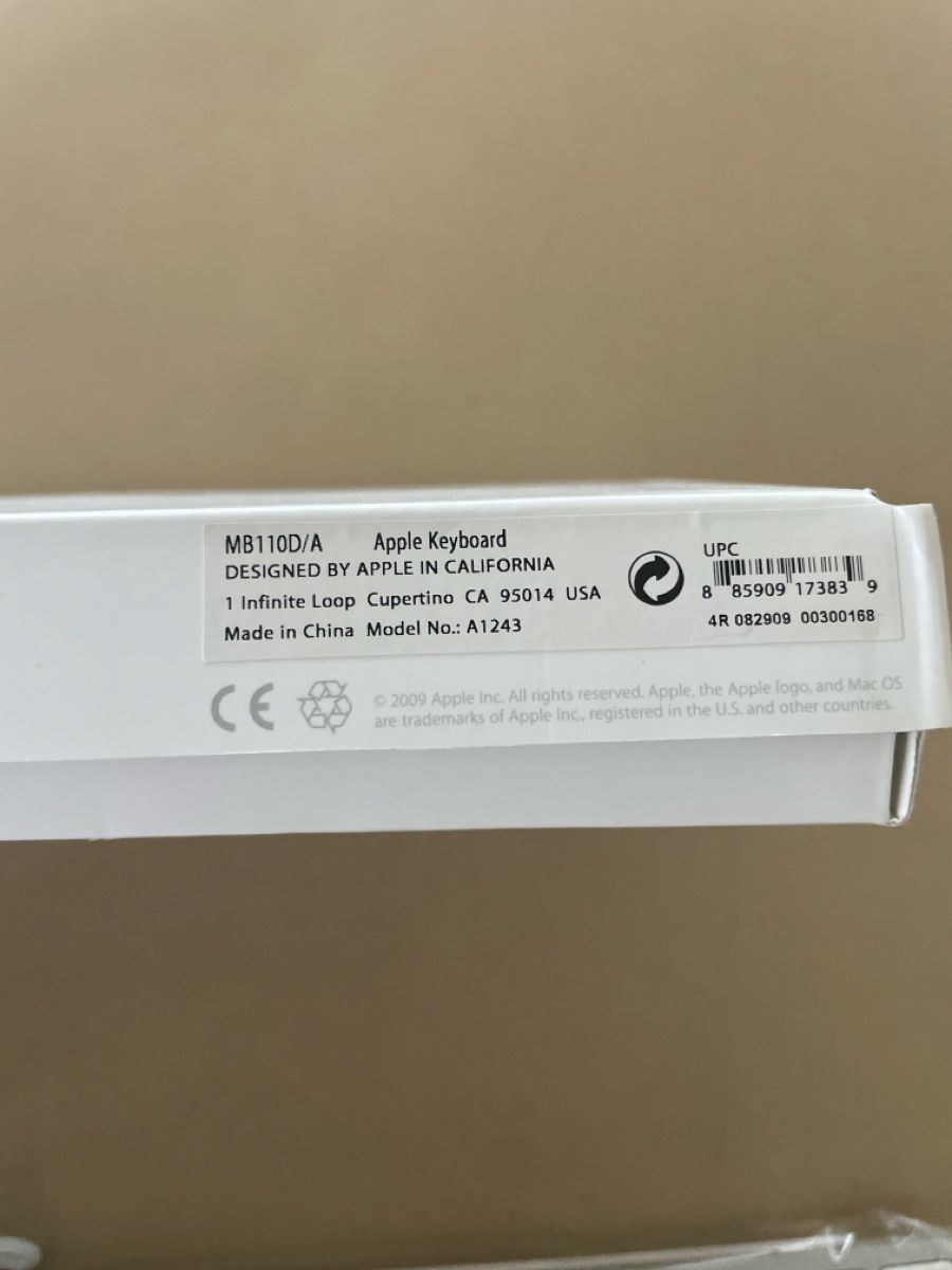 Apple Tastaturen: Apple Tastatur mit USB Anschluss – Neu und originalverpackt aus Rotkreuz von joe_rj2f 2