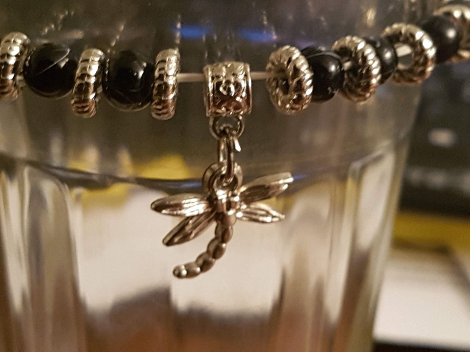 Armbänder & -reifen: Armband Strand Motive schwarz silberf. – Gebraucht aus Ettingen von Maranathatalitha 4