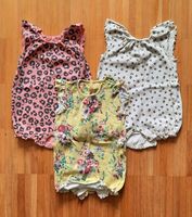 🩷💛🤍 Set: 3 Baby Bodys / Strampler Gr. 74/80, Top-Zustand