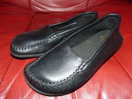 Bär Slipper, Gr. 3,  schwarz, NEU